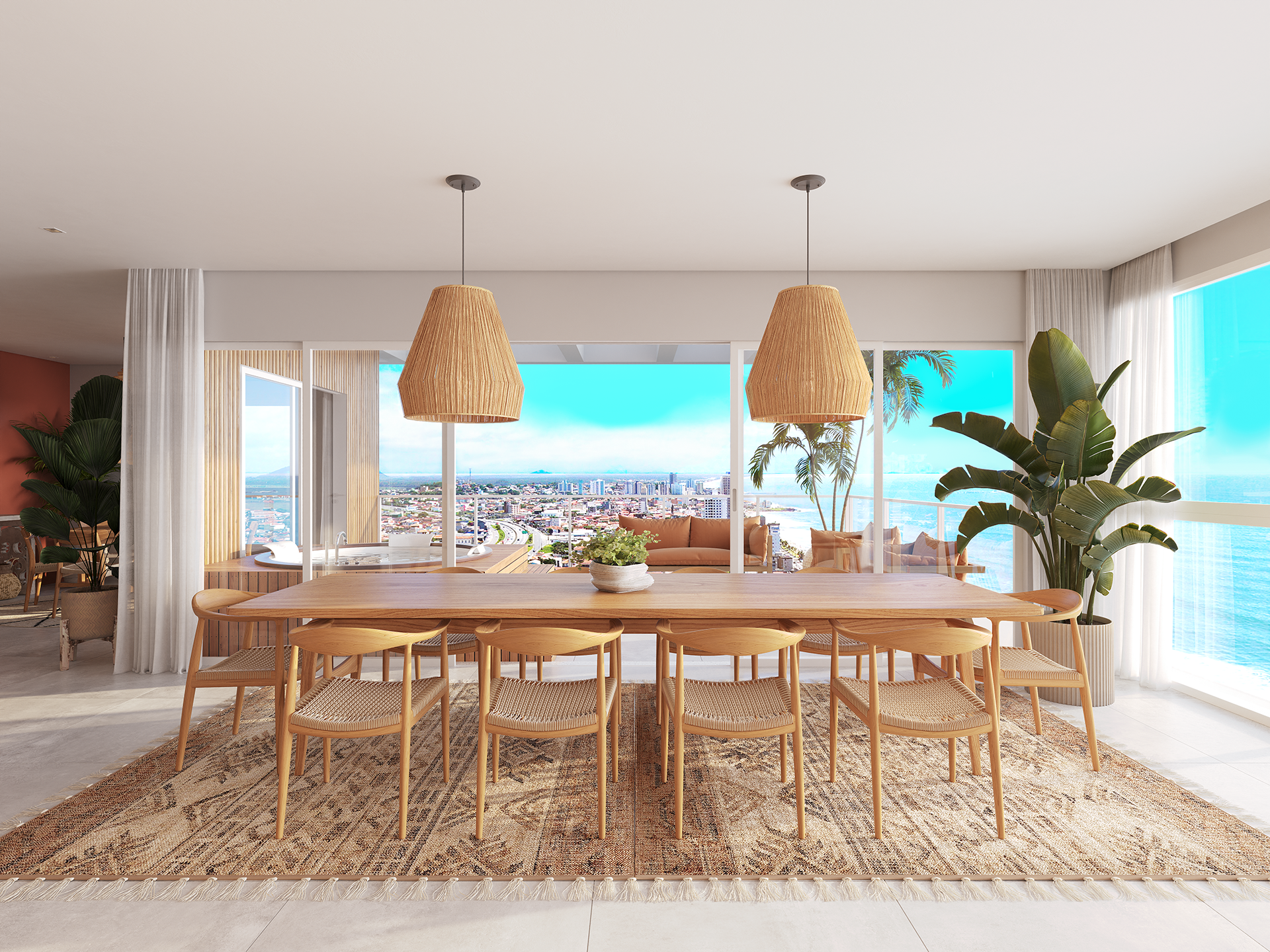 Cobertura Living Gioppo